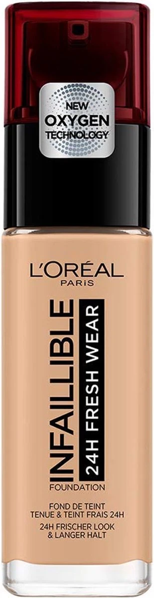 L'Oréal Paris Infaillible 24H Fresh Wear Foundation - 140 Golden Beige - Langhoudend - Afbeelding 3