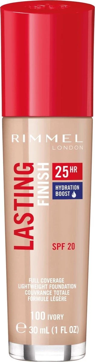Rimmel London Lasting Finish Foundation - 100 Ivory - Afbeelding 11
