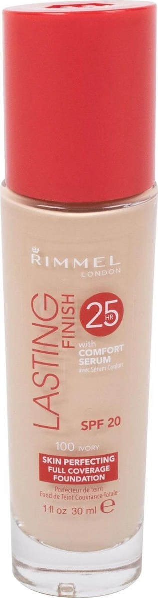 Rimmel London Lasting Finish Foundation - 100 Ivory - Afbeelding 9