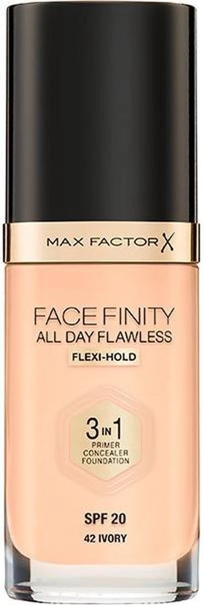 Max Factor Facefinity All Day Flawless 3-In-1 Vegan Foundation 042 Ivory - Afbeelding 7