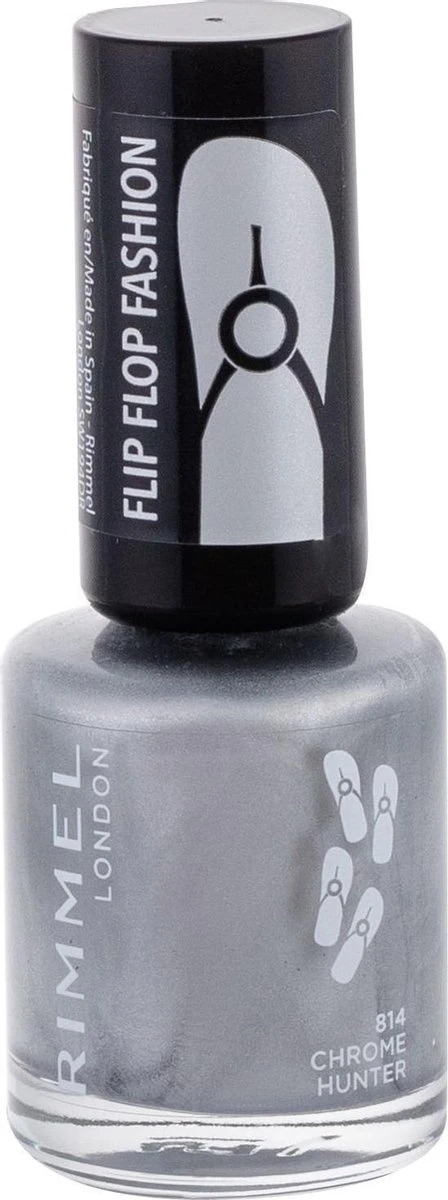 Rimmel London 60 Seconds Flip Flop Fashion Nagellak - 814 Chrome Hunter - Afbeelding 6