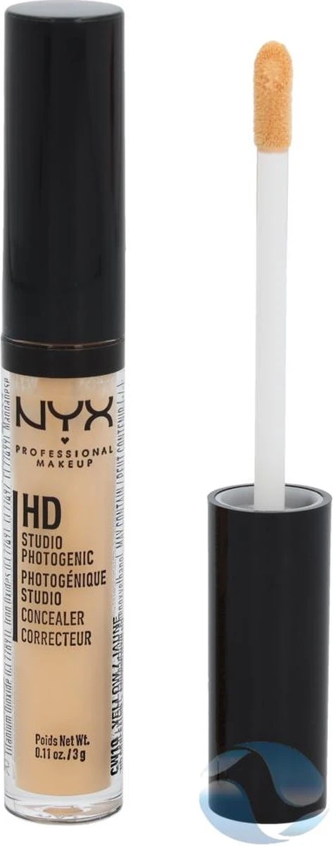 NYX Professional Makeup HD Photogenic Concealer Wand - Yellow CW10 - 3 Gr - Afbeelding 7