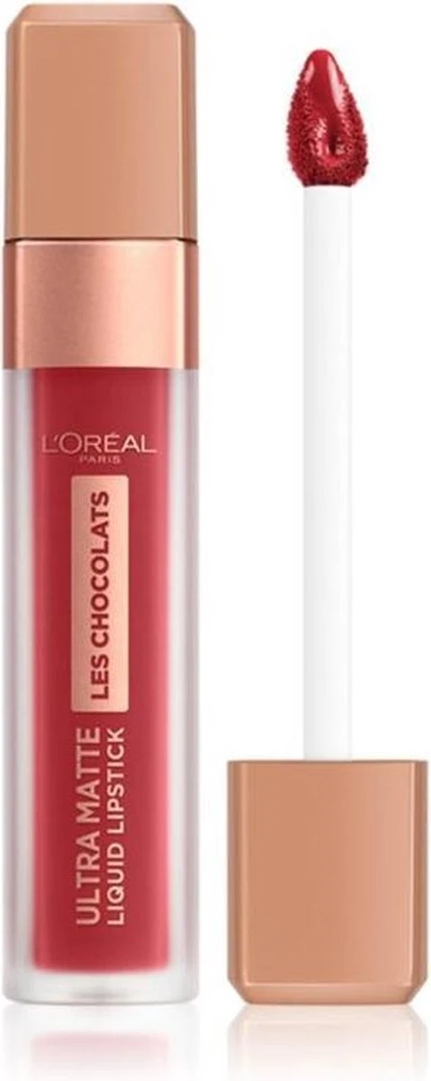 L'Oréal Paris Les Chocolates Ultra Matte Liquid Lippenstift - 864 Tasty Ruby - Afbeelding 13