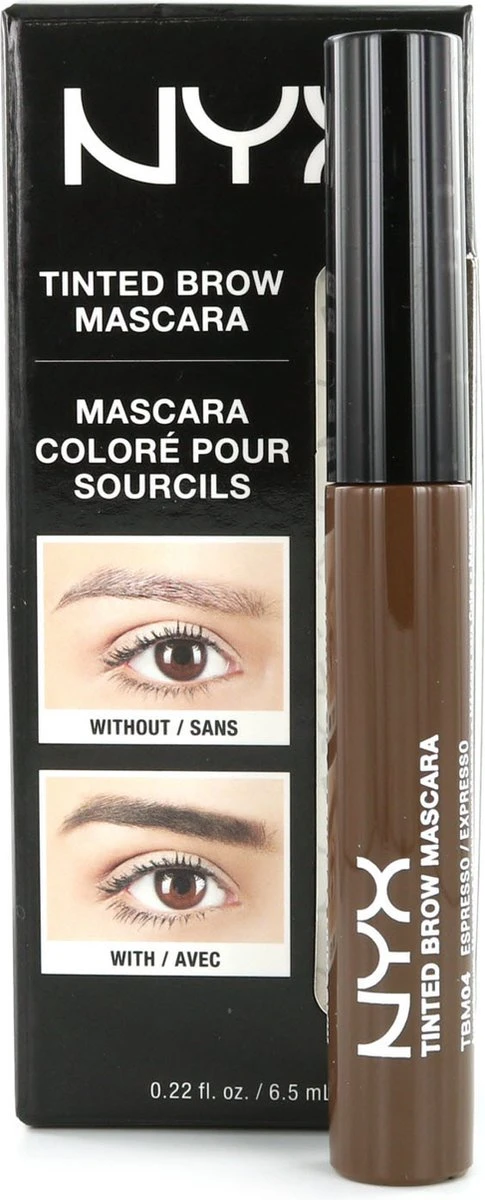 NYX Professional Makeup Tinted Brow Mascara - Espresso TBM04 - Wenkbrauwgel - 6,2 Gr - Afbeelding 7