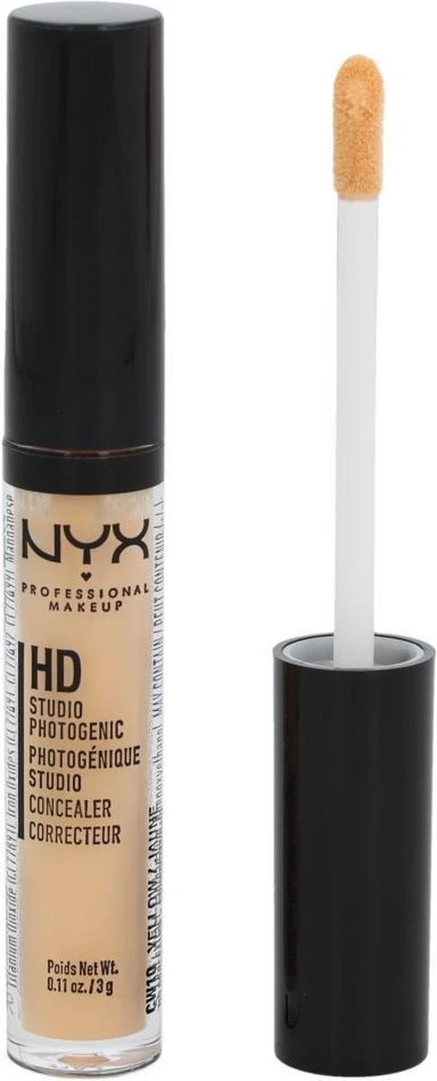 NYX Professional Makeup HD Photogenic Concealer Wand - Yellow CW10 - 3 Gr - Afbeelding 9