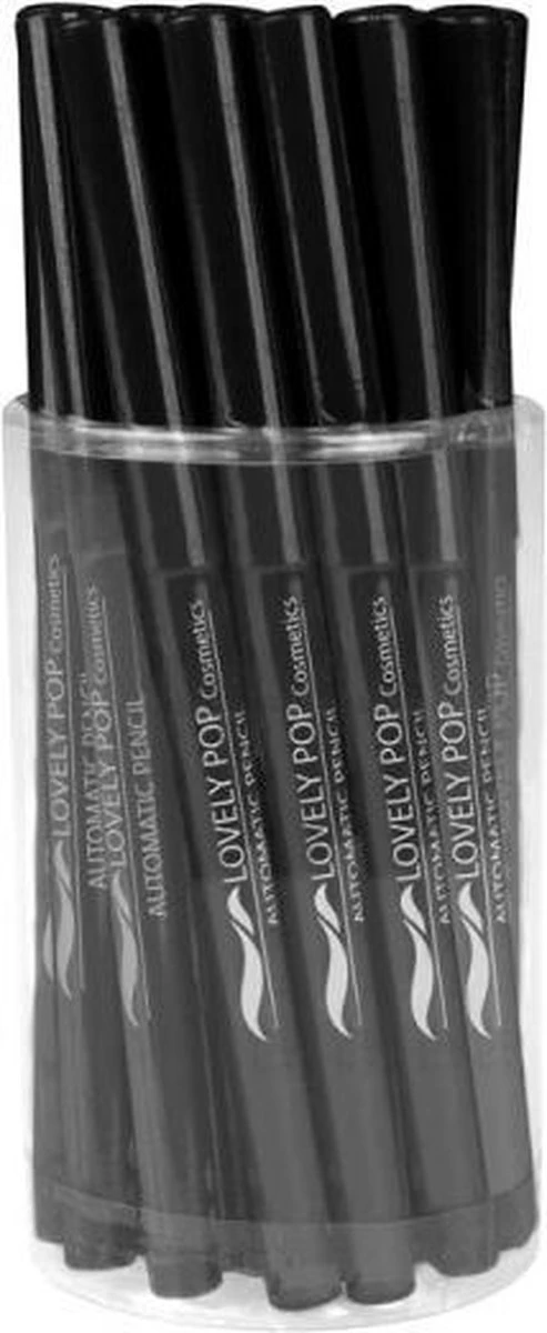 Lovely Pop Cosmetics – Zwart Oogpotlood, Draaibaar / Automatic Pencil – Nummer 22001 - Afbeelding 2