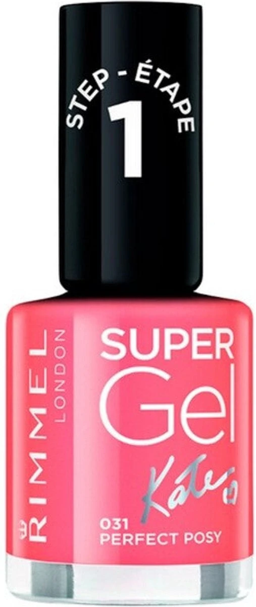 Rimmel London SuperGel Nagellak - 025 Urban Purple - Afbeelding 8
