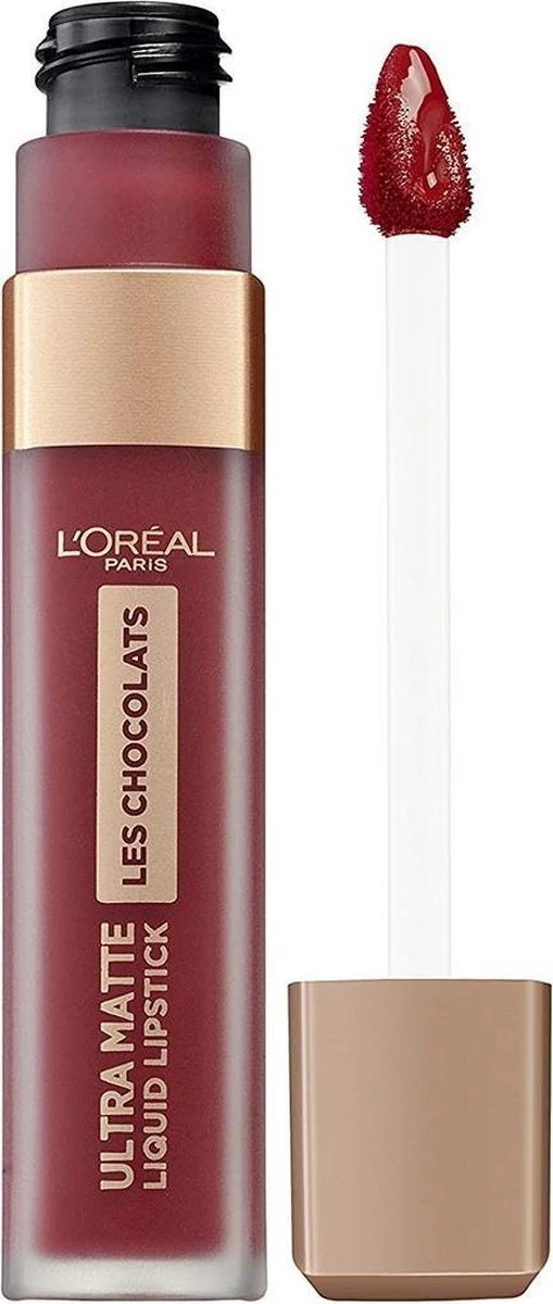 L'Oréal Paris Les Chocolates Ultra Matte Liquid Lippenstift - 864 Tasty Ruby - Afbeelding 11