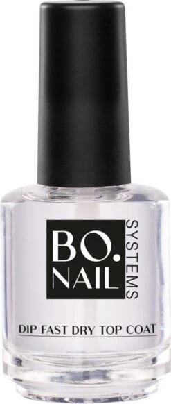 BO.NAIL BO.NAIL Dip Fast Dry Top Coat (15ml) - 25 Gram - Dip Poeder Nagels - Dipping Powder Gel