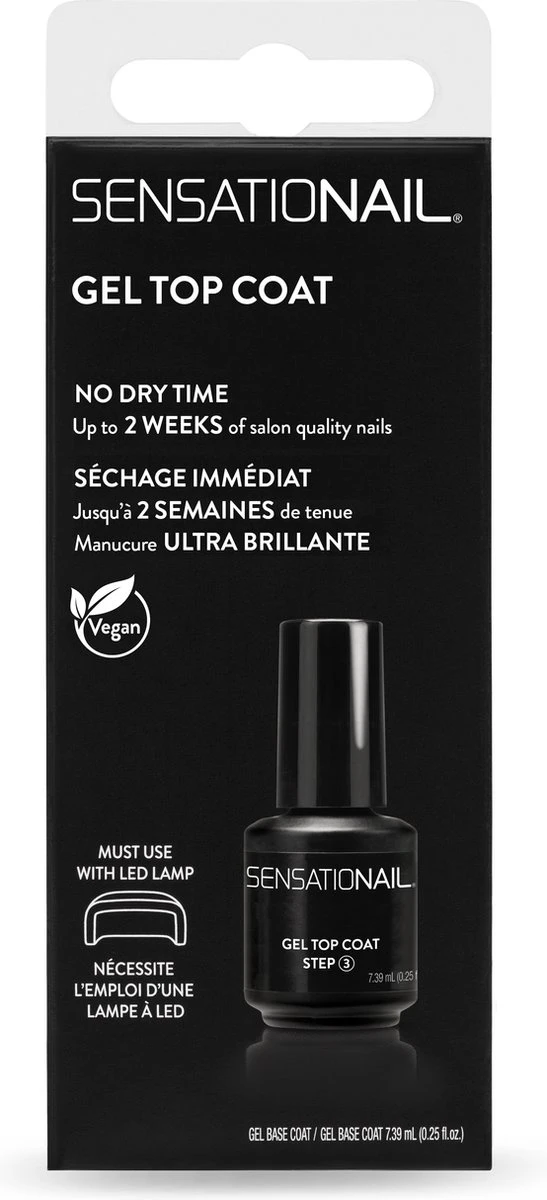 Sensationail Gel Topcoat - Afbeelding 3