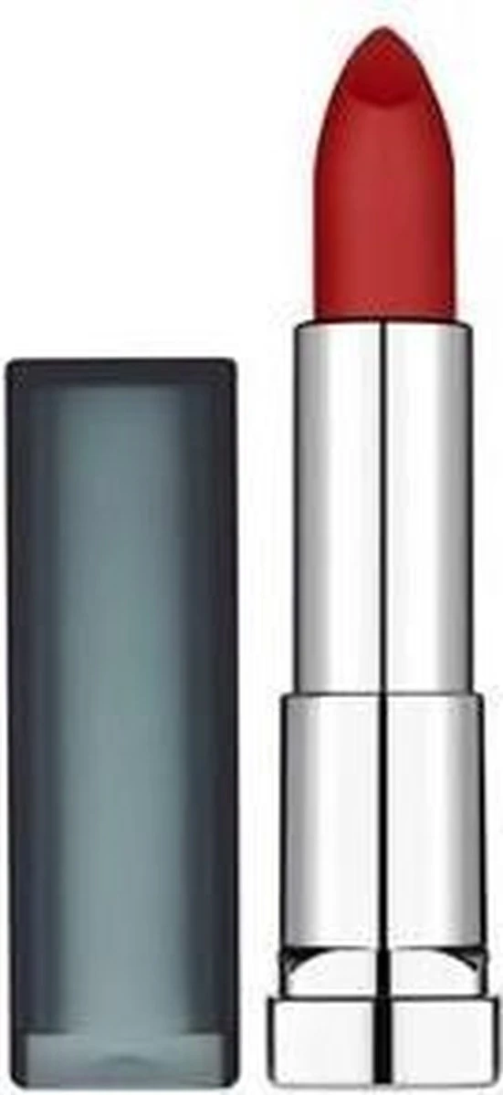Maybelline Color Sensational - 965 Siren In Scarlett - Matte Rood - Lippenstift - Afbeelding 13