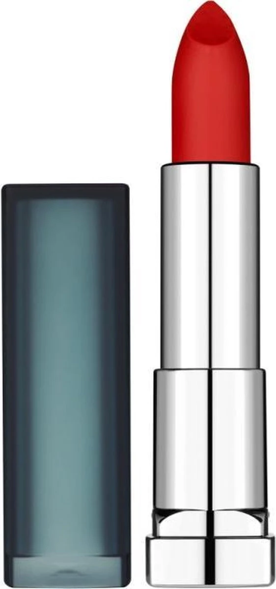 Maybelline Color Sensational - 965 Siren In Scarlett - Matte Rood - Lippenstift - Afbeelding 12
