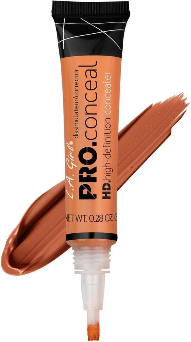 L.A. Girl - HD Pro Concealer - GC990 - Orange - Corrector - Oranje - Medium Tot Donkere Huid - Cruelty Free - 8 G - Afbeelding 10