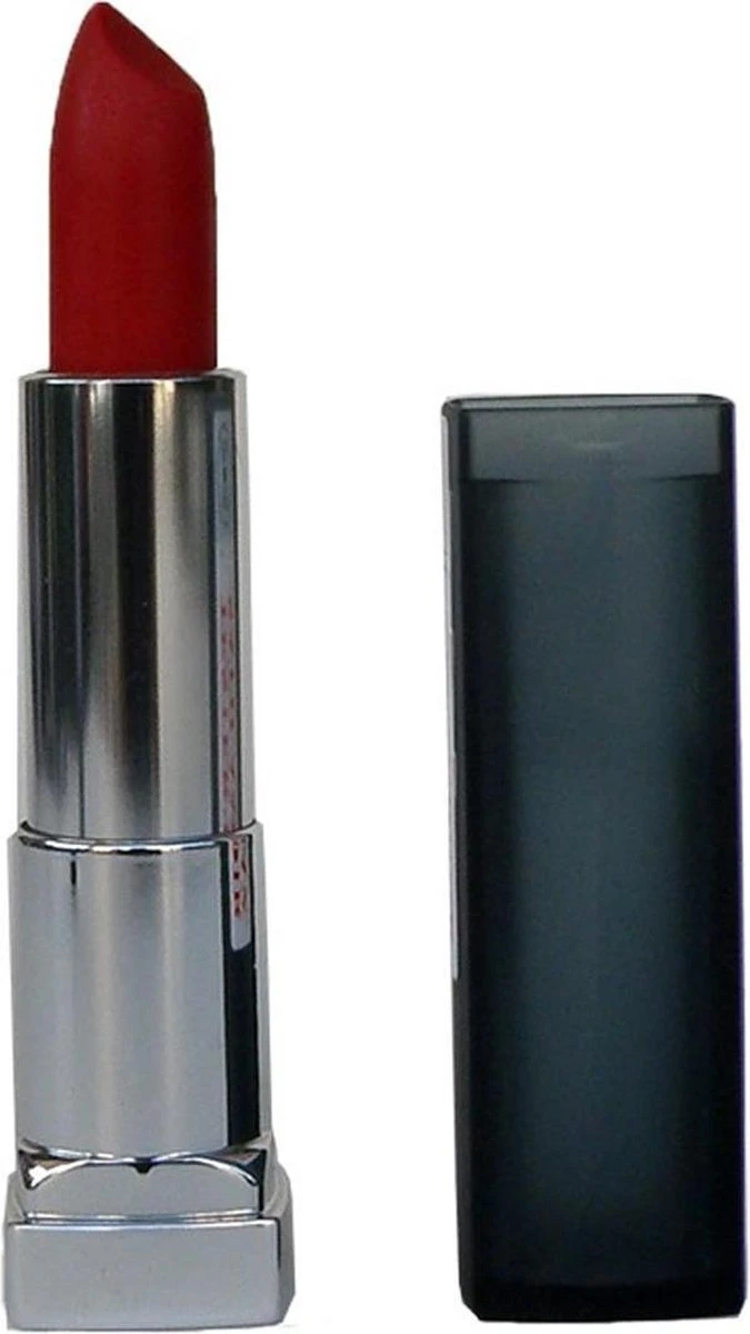 Maybelline Color Sensational - 965 Siren In Scarlett - Matte Rood - Lippenstift - Afbeelding 7