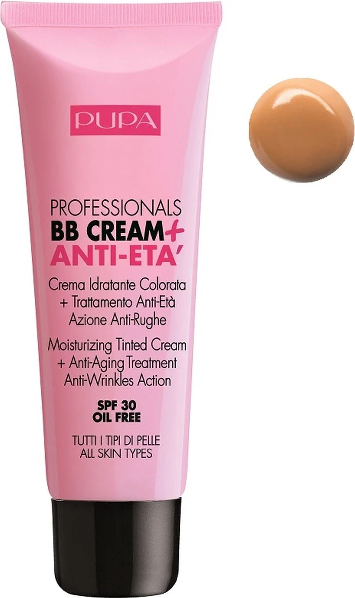 Pupa Milano Professionals BB Cream + Anti-Eta - 001 Nude - Afbeelding 10