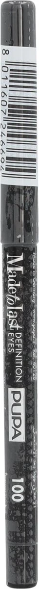Pupa Milano Made To Last Definition Eyes Oogpotlood - 100 Deep Black - Afbeelding 8