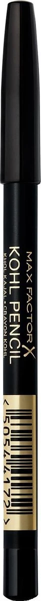 Max Factor Kohl Pencil Oogpotlood - 020 Black - Afbeelding 3