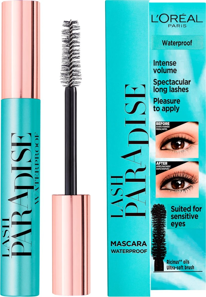 L’Oréal Paris - Lash Paradise Mascara Waterproof - 6.4 Ml (Paradise Extatic)