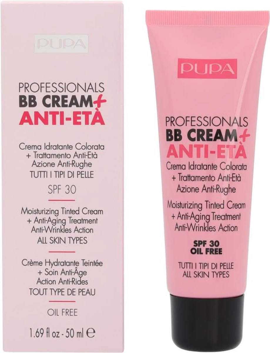 Pupa Milano Professionals BB Cream + Anti-Eta - 001 Nude - Afbeelding 12