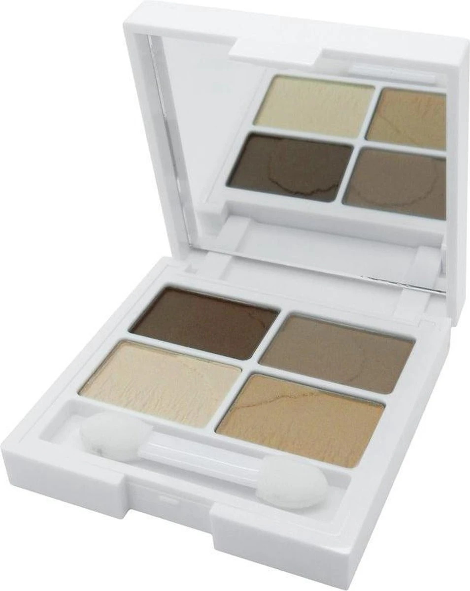 W7 Very Vegan Quad Eyeshadow Summer Sand - Afbeelding 3