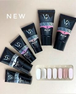 Valeri- Polygel- Acrygel- Nude- Beige - Nummer 6- 15ml