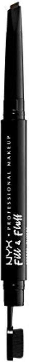 NYX Professional Makeup Fill & Fluff Eyebrow Pomade Pencil - FFEP08 Black - Wenkbrauw Potlood - 0,2 Gr - Afbeelding 9